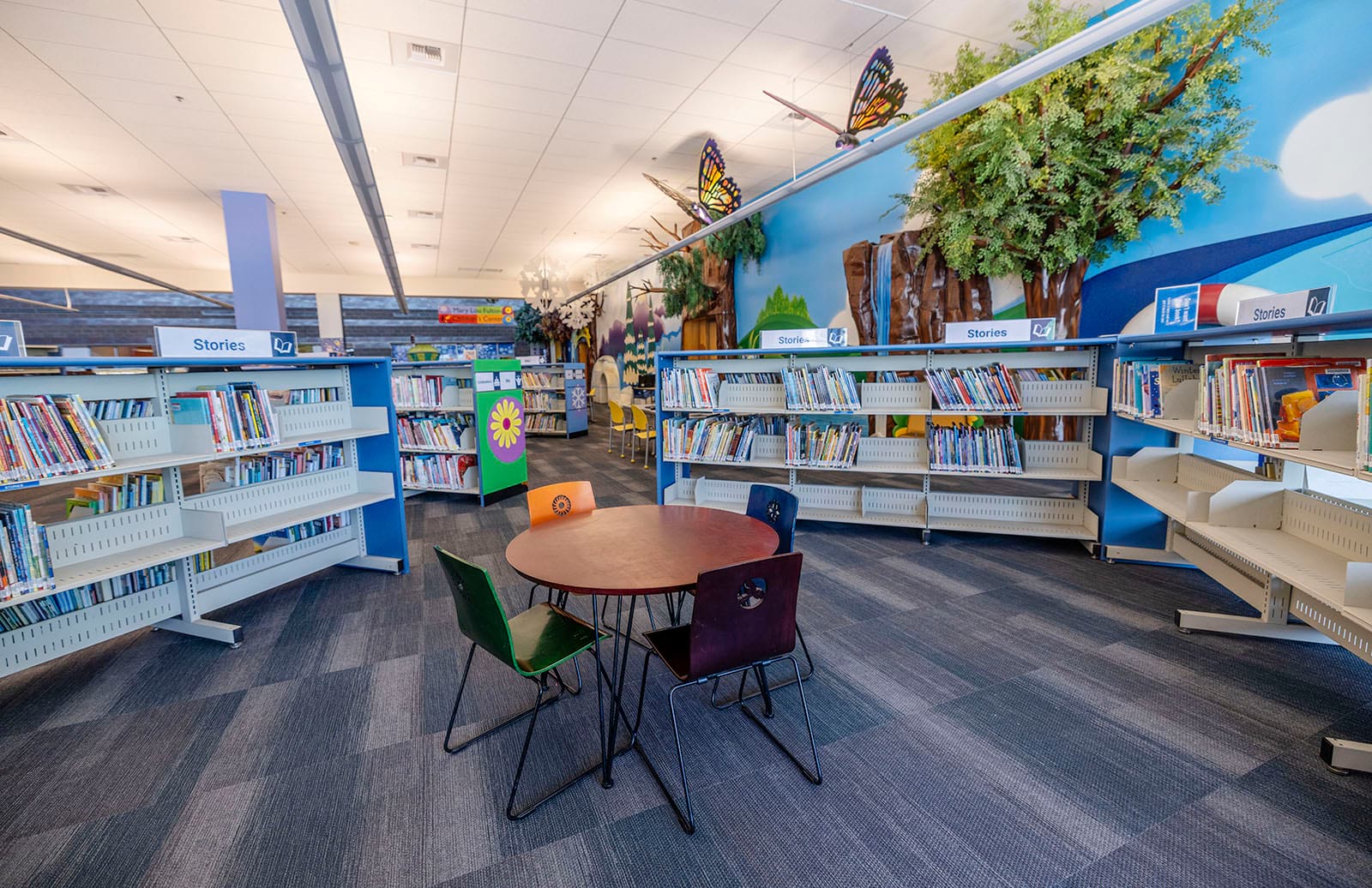 Photo of the kids area at Queen Creek Library